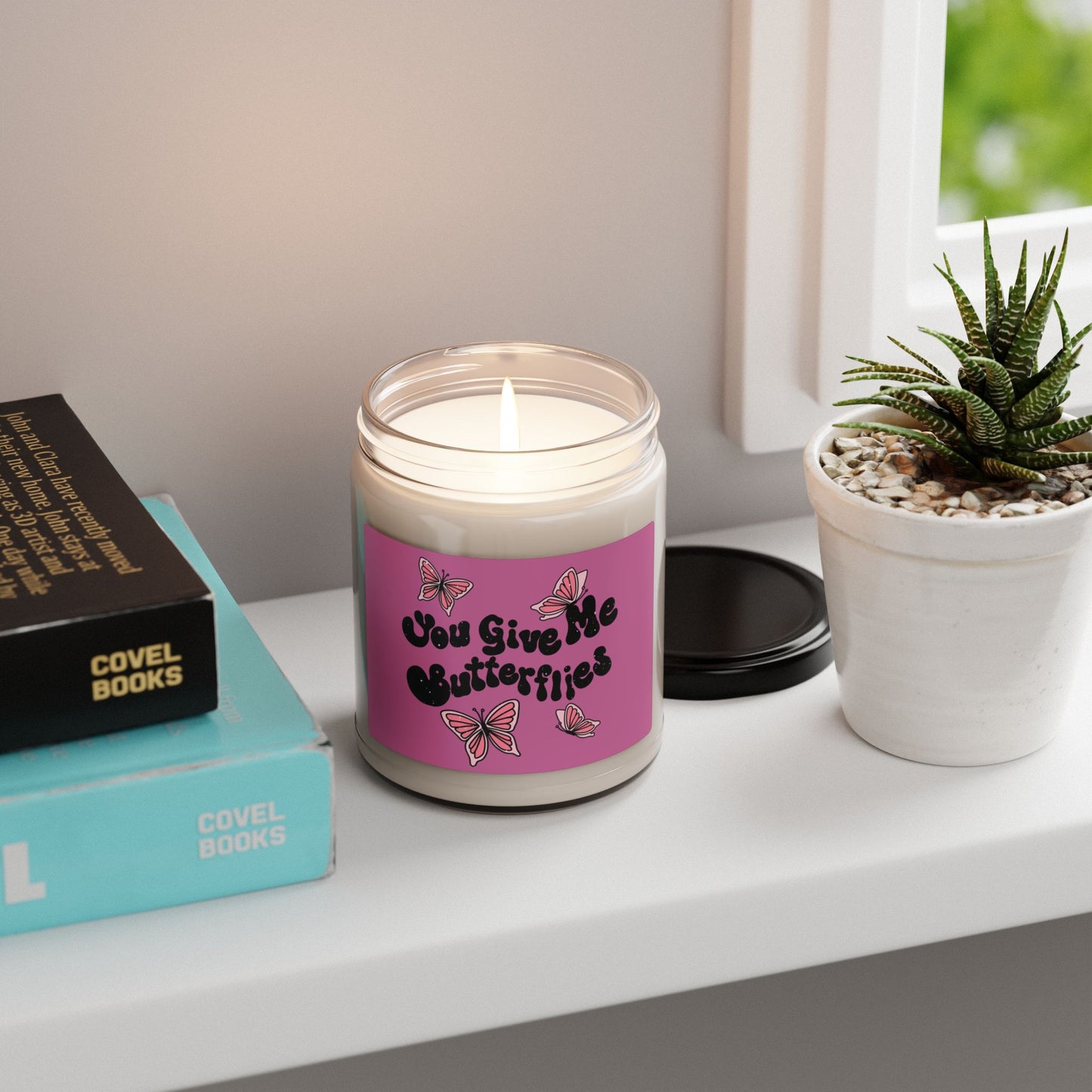 Butterfly Soy Candle – “You Are The Vibe”