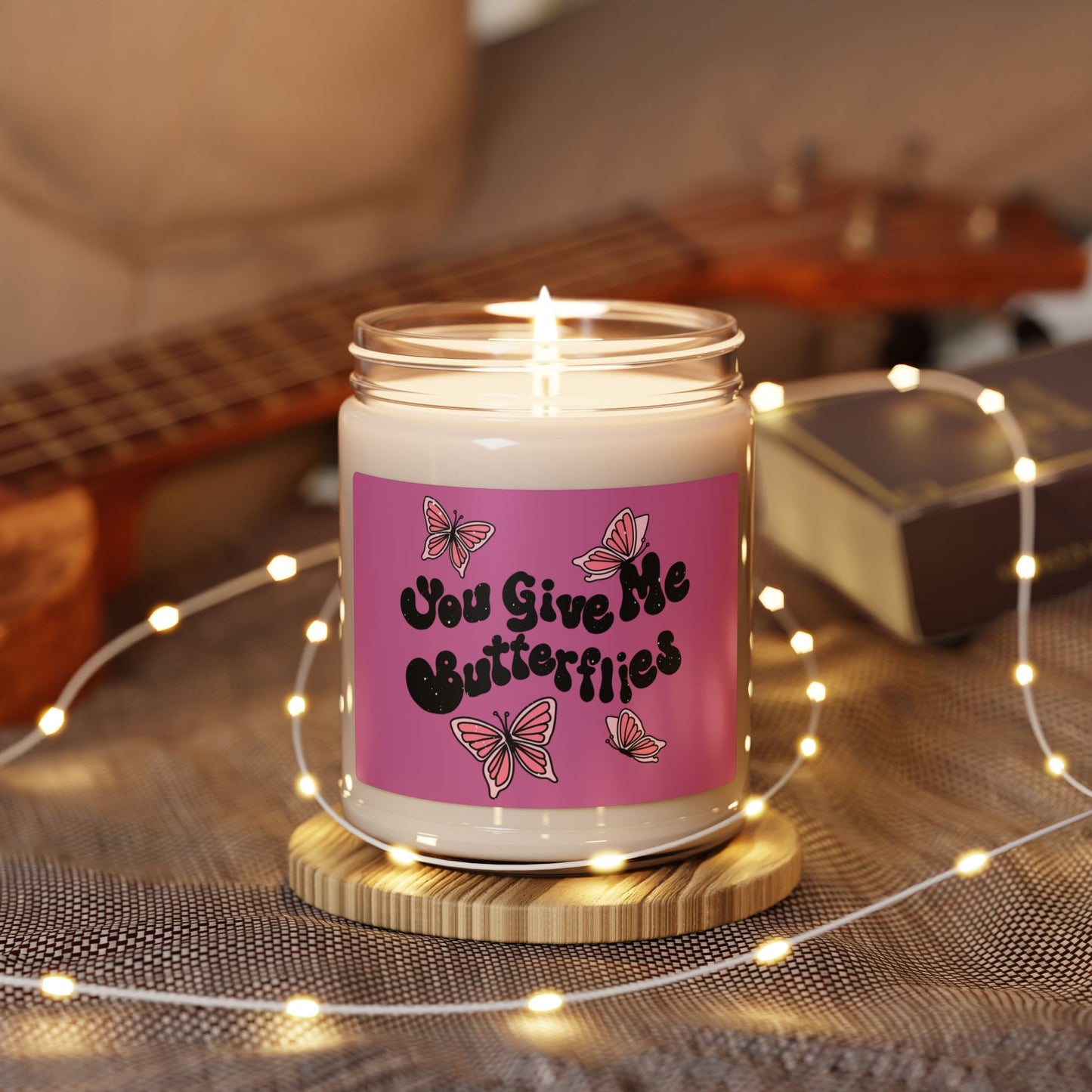 Butterfly Soy Candle – “You Are The Vibe”